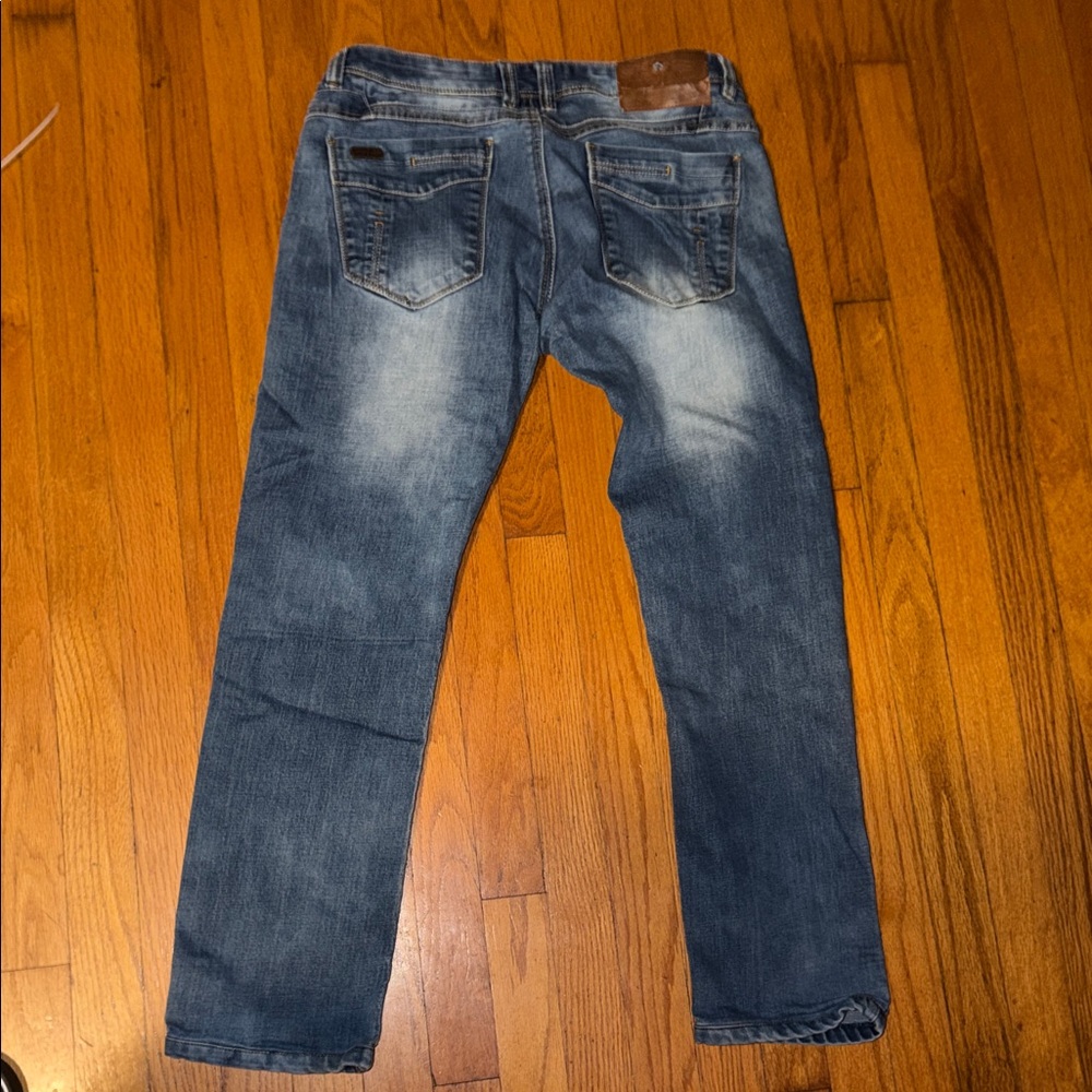 Men's Republic 89 Straight Blue Jeans Size 32